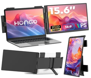 Laptop Screen Extender, 15.6" FHD 1080P Dual Monitor, Laptop Monitor Extender for 14"-16" Laptops, Second Screen with USB-C/HDMI Port, Plug n Play for Windows/Mac/Android/Switch/PS5 Laptop Screen Extender, 15.6" FHD 1080P Dual Monitor, Laptop Monitor Extender for 14"-16" Laptops, Second Screen with USB-C/HDMI Port, Plug n Play for Windows/Mac/Android/Switch/PS5