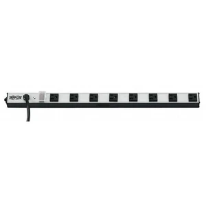 Eaton PS2408 Heavy Duty Long Metal Silver Power Strip 8 Outlets Eaton PS2408 Heavy Duty Long Metal Silver Power Strip 8 Outlets