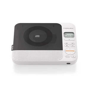 CD Player Porteble with Built-in Speaker, Bluetooth Transmit & Receive, Desktop Stereo Player, Rechargeable Battery, Remote Control, Supports USB/TF Card/AUX CD-2 CD Player Porteble with Built-in Speaker, Bluetooth Transmit & Receive, Desktop Stereo Player, Rechargeable Battery, Remote Control, Supports USB/TF Card/AUX CD-2