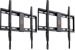 SlimView TV Wall Mount for 32" to 80" TVs - 1.25" Low Profile with Pull String Locking System for Cable Access & Included Hardware for DIY Easy Install (Pack of 2) SlimView TV Wall Mount for 32" to 80" TVs - 1.25" Low Profile with Pull String Locking System for Cable Access & Included Hardware for DIY Easy Install (Pack of 2)