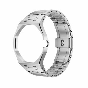 316 Stainless Steel Case Band Mod Kit Compatible with Swatch Royal Pop for Men Women Watches Replacement (silver 3) 316 Stainless Steel Case Band Mod Kit Compatible with Swatch Royal Pop for Men Women Watches Replacement (silver 3)
