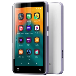 G1 80GB MP3 Player with Bluetooth and WiFi, Spotify Music Player 4" Touchscreen, Parental Controls, Audible, Libby, Pandora, Expandable to 1TB,Minitablet,MP3 MP4 Player for Kids Purple White G1 80GB MP3 Player with Bluetooth and WiFi, Spotify Music Player 4" Touchscreen, Parental Controls, Audible, Libby, Pandora, Expandable to 1TB,Minitablet,MP3 MP4 Player for Kids Purple White