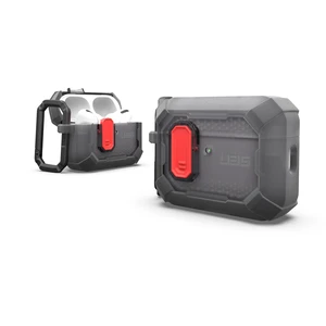 UAG Plasma for AirPods Pro 3 Gen Case 2025, Smoke/Lava Heavy Duty Protection, Military-Grade Drop Tested, Secure Latch, Detachable Carabiner, Wireless Charging Compatible UAG Plasma for AirPods Pro 3 Gen Case 2025, Smoke/Lava Heavy Duty Protection, Military-Grade Drop Tested, Secure Latch, Detachable Carabiner, Wireless Charging Compatible