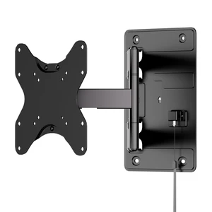 Lockable RV TV Mount for 23-43 Inch TVs, Full Motion Swivel Tilt Wall Mount for Camper, Travel Trailer, Motorhome, Truck & Boat, Quick Release Locking Arm, VESA 75x75-200x200mm, 77 lb Lockable RV TV Mount for 23-43 Inch TVs, Full Motion Swivel Tilt Wall Mount for Camper, Travel Trailer, Motorhome, Truck & Boat, Quick Release Locking Arm, VESA 75x75-200x200mm, 77 lb
