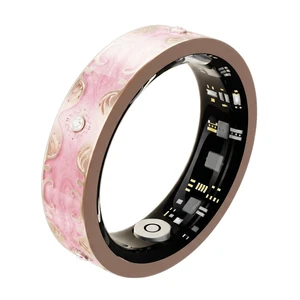 Smart Ring for Women, Sleep Tracker and Health Ring with Heart Rate, SpO2, HRV, Multi-Sport Tracking, IP68 Waterproof, Jewelry-Inspired Design, No Subscription, for iOS and Android (Pink, 8#) Smart Ring for Women, Sleep Tracker and Health Ring with Heart Rate, SpO2, HRV, Multi-Sport Tracking, IP68 Waterproof, Jewelry-Inspired Design, No Subscription, for iOS and Android (Pink, 8#)