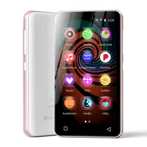 G3 MP3 Player with Bluetooth and WiFi, 160G Player with Spotify Music Player with Pandora 4" Touch Screen, Parental Controls for Kids, Android MP4 MP3 with Audible,Spotify Kids (Pink+White) G3 MP3 Player with Bluetooth and WiFi, 160G Player with Spotify Music Player with Pandora 4" Touch Screen, Parental Controls for Kids, Android MP4 MP3 with Audible,Spotify Kids (Pink+White)