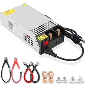 DC 12V 100A 1200W Power Supply 110V AC to 12V DC Converter Adapter 12 Volt 100amp 1200W Switching Power Supply Transformer SMPS for LED Strip Light CCTV Camera Security System Radio 3D Printer DC 12V 100A 1200W Power Supply 110V AC to 12V DC Converter Adapter 12 Volt 100amp 1200W Switching Power Supply Transformer SMPS for LED Strip Light CCTV Camera Security System Radio 3D Printer