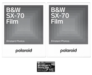 Polaroid Black & White Film for SX70 Instant Camera - 2 Pack (16 Photos) Polaroid Black & White Film for SX70 Instant Camera - 2 Pack (16 Photos)