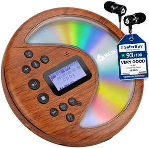 Discover - Portable CD Player with Long-Lasting Battery - with Headphones - Radio FM - Compatible MP3 CD Player Portable - SD Card, FM Transmitter, Bluetooth - Ideal for Cars Discover - Portable CD Player with Long-Lasting Battery - with Headphones - Radio FM - Compatible MP3 CD Player Portable - SD Card, FM Transmitter, Bluetooth - Ideal for Cars