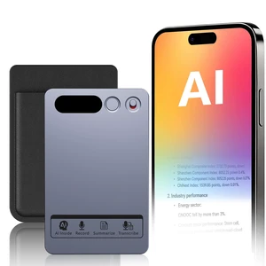 AI Voice Recorder 64GB, Pocket AI Recorder with Transcribe & Summarize, AI Noise Cancellation, APP Control, 35 Hours Recording, Supports 152 Languages for Meetings, Calls, Lectures, Interviews(Grey) AI Voice Recorder 64GB, Pocket AI Recorder with Transcribe & Summarize, AI Noise Cancellation, APP Control, 35 Hours Recording, Supports 152 Languages for Meetings, Calls, Lectures, Interviews(Grey)