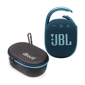 Clip 4 Portable Bluetooth Speaker (Blue) + Bundle with divvi! Protective Hardshell Case (Black) Clip 4 Portable Bluetooth Speaker (Blue) + Bundle with divvi! Protective Hardshell Case (Black)