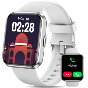 Womens Smart Watch for Android/ iPhone, Fitness Tracker Watch for Men Women Make/Answer Call, Heart Rate/Sleep/Stress Monitor, Alexa/AI Voice, 1.85 HD 120+ Sports Activities Track Fitness Watch Womens Smart Watch for Android/ iPhone, Fitness Tracker Watch for Men Women Make/Answer Call, Heart Rate/Sleep/Stress Monitor, Alexa/AI Voice, 1.85 HD 120+ Sports Activities Track Fitness Watch