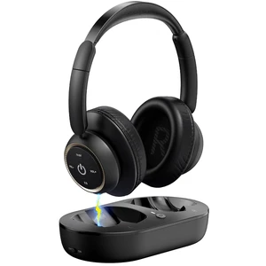 Wireless TV Headphones, 2.4GHz Low Delay with Transmitter,BKGD wireless TV headphones with low audio delay,transmitter charging base,independent volume control,with Optical,AUX,RCA and USB Wireless TV Headphones, 2.4GHz Low Delay with Transmitter,BKGD wireless TV headphones with low audio delay,transmitter charging base,independent volume control,with Optical,AUX,RCA and USB
