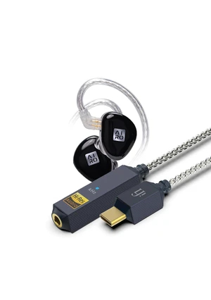 GO Link 2 USB DAC & AIRO Astra Earphones Bundle Hi-Res 32bit/384kHz, DSD256, ESS DAC, Portable Headphone Amp, S-Balanced, Titanium Drivers, Lossless Audio for Phone & PC GO Link 2 USB DAC & AIRO Astra Earphones Bundle Hi-Res 32bit/384kHz, DSD256, ESS DAC, Portable Headphone Amp, S-Balanced, Titanium Drivers, Lossless Audio for Phone & PC