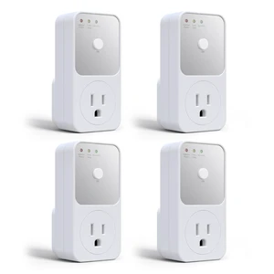 Single Outlet Surge Protector for Refrigerator, TV, PC & Home Appliance - Wall Voltage Protector with Ground & Protected Light Indicators, 120V, 15A, 4 Pack Single Outlet Surge Protector for Refrigerator, TV, PC & Home Appliance - Wall Voltage Protector with Ground & Protected Light Indicators, 120V, 15A, 4 Pack