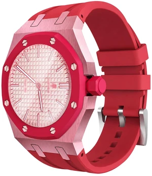 Luxury Aluminum Case Band Mod Kit Compatible with AP Swatch Royal Pop for Men Women, Lightweight Shockproof Aluminum Bumper Case with Sport Silicone Replacement Strap Luxury Aluminum Case Band Mod Kit Compatible with AP Swatch Royal Pop for Men Women, Lightweight Shockproof Aluminum Bumper Case with Sport Silicone Replacement Strap