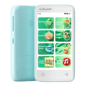 80GB MP3 Player for Kids, Parental Controls, Supports Spotify Kids, Audible, LibriVox, and Kindle:Safe Android MP4 Player Gift with 4" Touchscreen, WiFi and Bluetooth(Mint Green) 80GB MP3 Player for Kids, Parental Controls, Supports Spotify Kids, Audible, LibriVox, and Kindle:Safe Android MP4 Player Gift with 4" Touchscreen, WiFi and Bluetooth(Mint Green)