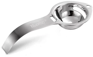 Stainless Steel Egg Separator Food-Grade Kitchen Baking Tool Stainless Steel Egg Separator Food-Grade Kitchen Baking Tool