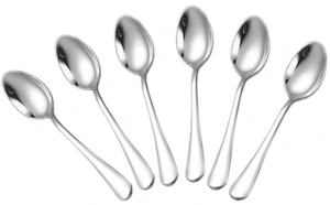Espresso Spoon, 5.5-Inch Stainless Steel Small Spoon, Kitchenware Espresso Spoon, 5.5-Inch Stainless Steel Small Spoon, Kitchenware