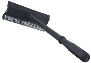 2-in-1 Car Wiper Sponge Brush and Squeegee for Windows and Glass | Rubber blade for efficient water removal. Suitable for windshields, glass, bathrooms, and tile surfaces. Easy to store (Black). 2-in-1 Car Wiper Sponge Brush and Squeegee for Windows and Glass | Rubber blade for efficient water removal. Suitable for windshields, glass, bathrooms, and tile surfaces. Easy to store (Black).