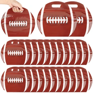 25pcs Football Goodie Bags Party Favors with Handles Reusable Sealed Football Gift Bags Snack Treat Candy Goody Bag for Kids Team Player Gifts Sports Game Day Birthday Party Supplies 25pcs Football Goodie Bags Party Favors with Handles Reusable Sealed Football Gift Bags Snack Treat Candy Goody Bag for Kids Team Player Gifts Sports Game Day Birthday Party Supplies