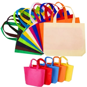 12 Pack 13" 12 Colors Multi-Color Reusable Tote Gift Bag One Side Blank Non-woven Bags Colored Treat, Fabric Tote, Commodity snack bags 12 Pack 13" 12 Colors Multi-Color Reusable Tote Gift Bag One Side Blank Non-woven Bags Colored Treat, Fabric Tote, Commodity snack bags