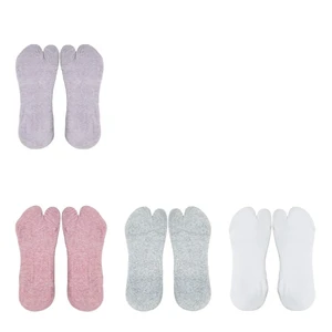 4 Pairs Flip Flop Socks, 4 Colors Cotton Tabi Socks, Low Cut Split Toe Socks No Show, Non Slip Japanese Toe Separated Sock for Flip Flop Geta Sneaker Loafer Boat Shoes Flats Unisex 4 Pairs Flip Flop Socks, 4 Colors Cotton Tabi Socks, Low Cut Split Toe Socks No Show, Non Slip Japanese Toe Separated Sock for Flip Flop Geta Sneaker Loafer Boat Shoes Flats Unisex