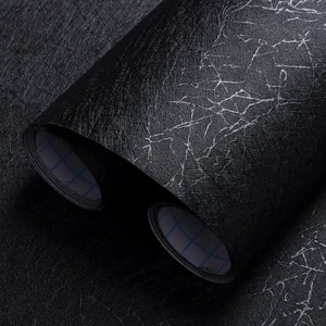 Contact Paper Black Silk Wallpaper Textured Peel and Stick Wallpaper Removable Wall Paper Embossed Self Adhesive for Walls Vinyl Rolls 17.3 inch X 78.7 inch Contact Paper Black Silk Wallpaper Textured Peel and Stick Wallpaper Removable Wall Paper Embossed Self Adhesive for Walls Vinyl Rolls 17.3 inch X 78.7 inch