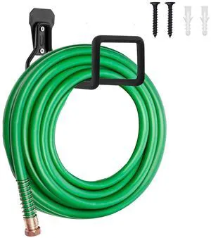 Hose Hanger, Heavy Duty Metal Hose Holder Wall Mount | Hook for Garden Hose/Expandable Hose/Hose Reel/Water Hose/Pocket Hose/Flexable Hose/Magic Hose 100 Ft Hose Hanger, Heavy Duty Metal Hose Holder Wall Mount | Hook for Garden Hose/Expandable Hose/Hose Reel/Water Hose/Pocket Hose/Flexable Hose/Magic Hose 100 Ft