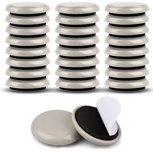 1-1/4" Furniture Sliders for Carpet & Hardwood Floors, 24PCS Furniture Pads for Quickly and Easily Move Any Item and Protect The Floor 1-1/4" Furniture Sliders for Carpet & Hardwood Floors, 24PCS Furniture Pads for Quickly and Easily Move Any Item and Protect The Floor