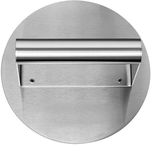 Stainless Steel Burger Press, 6.2-Inch Round Burger Smasher | Flat Edge, Even Pressure for Thin Patties, Dishwasher Safe, Griddle Accessories Fit Flat Top Griddles & Skillets Stainless Steel Burger Press, 6.2-Inch Round Burger Smasher | Flat Edge, Even Pressure for Thin Patties, Dishwasher Safe, Griddle Accessories Fit Flat Top Griddles & Skillets