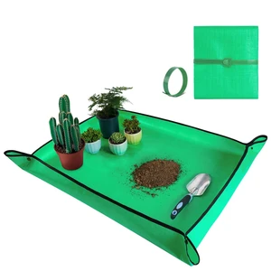 Large Repotting Mat for Plant Transplanting and Mess Control Thickened Waterproof Potting Tray Succulent Potting Mat Portable Gardening Mat Plant Gifts for Women Large Repotting Mat for Plant Transplanting and Mess Control Thickened Waterproof Potting Tray Succulent Potting Mat Portable Gardening Mat Plant Gifts for Women