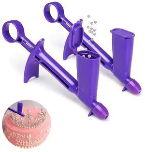 2 Pack Plastic Pearl Applicator, 2 Sizes Convenient and Fast Edible Pearls Fondant Cake Decorating Tool for Sugar Balls Craft, Cake Baking Decoration Etc 2 Pack Plastic Pearl Applicator, 2 Sizes Convenient and Fast Edible Pearls Fondant Cake Decorating Tool for Sugar Balls Craft, Cake Baking Decoration Etc