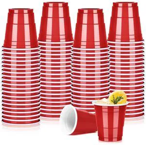 Red Plastic Shot Cups 100 Pack 2oz - Disposable Party Cups for Memorial Day, Father's Day, Independence Day, Graduation Parties, Birthdays & Summer Gatherings Red Plastic Shot Cups 100 Pack 2oz - Disposable Party Cups for Memorial Day, Father's Day, Independence Day, Graduation Parties, Birthdays & Summer Gatherings