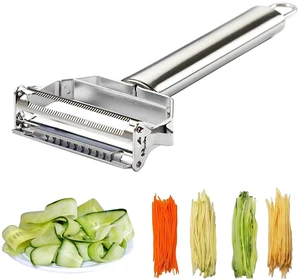 Multifunction Stainless Steel Julienne Peeler Vegetable Peeler Double Planing Grater Kitchen Accessories Cooking Tools Multifunction Stainless Steel Julienne Peeler Vegetable Peeler Double Planing Grater Kitchen Accessories Cooking Tools