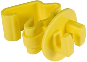 Standard T-Post Insulators for Electric Fence, 25-Pack | Snug-Fitting Design for 1-1/4 or 1.33 in Studded T-Posts, No Hardware Required, Yellow Wrap-Around Style, ITY-Z Standard T-Post Insulators for Electric Fence, 25-Pack | Snug-Fitting Design for 1-1/4 or 1.33 in Studded T-Posts, No Hardware Required, Yellow Wrap-Around Style, ITY-Z