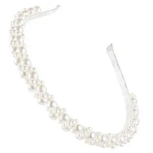Pearl Headband for Women Elegant Faux Pearl Bridal Hair Hoop Headpiece Wedding Hair Accessories Hairband Pearl Headband for Women Elegant Faux Pearl Bridal Hair Hoop Headpiece Wedding Hair Accessories Hairband