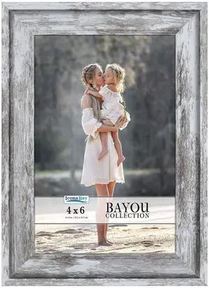 6x4 Picture Frame (Azure Grey, 1 Pack) Cape Cod Style 6 x 4 Photo Frame, Table Top or Wall Mount, 6x4 Picture Frame (Azure Grey, 1 Pack) Cape Cod Style 6 x 4 Photo Frame, Table Top or Wall Mount,