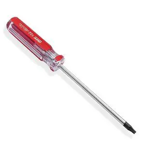 T15 Security Screwdriver, Red, 7 Inch | Magnetic Tip, Insulated PVC Handle, For Computer and Home Appliance Repairs T15 Security Screwdriver, Red, 7 Inch | Magnetic Tip, Insulated PVC Handle, For Computer and Home Appliance Repairs
