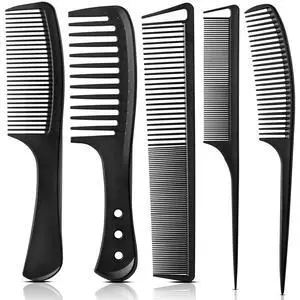 5PCS Professional Hair Comb Set, Unisex | Wide, fine & rat tail combs, for all hair types, detangling & styling, durable travel set 5PCS Professional Hair Comb Set, Unisex | Wide, fine & rat tail combs, for all hair types, detangling & styling, durable travel set