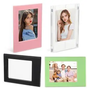 2x3 Picture Frame, 4 Pcs Picture Frames for Desk Display with Stand | Small Size Picture Frame Compatible with Polaroid Fujifilm Photos for TableTop and Wall Mounting, 4 Colors 2x3 Picture Frame, 4 Pcs Picture Frames for Desk Display with Stand | Small Size Picture Frame Compatible with Polaroid Fujifilm Photos for TableTop and Wall Mounting, 4 Colors