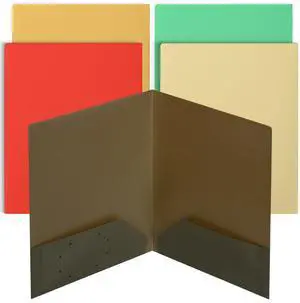Plastic Folders with Pockets, 5 pcs, Colorful | 2 Pocket Folders Plastic Plastic Folders with Pockets, 5 pcs, Colorful | 2 Pocket Folders Plastic