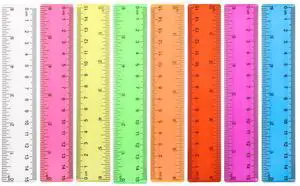 Ruler 6 Inch,Rulers for School,Rulers Bulk for Classroom,8 Pack Transparent Multicolor Rulder Ruler 6 Inch,Rulers for School,Rulers Bulk for Classroom,8 Pack Transparent Multicolor Rulder