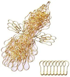 200pcs 0.9 Inch Gourd Safety Pins, Ball Shaped Hanging Tag Pins | For Clothes Stitch Markers, Clothing Labels Crochet,Sewing Clothing DIY Craft Making,Home Accessories(Gold) 200pcs 0.9 Inch Gourd Safety Pins, Ball Shaped Hanging Tag Pins | For Clothes Stitch Markers, Clothing Labels Crochet,Sewing Clothing DIY Craft Making,Home Accessories(Gold)
