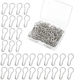 200 Pack Mini Bulb Safety Pins, 0.87 Inch Metal Gourd Pin, Small Calabash Pins for Knitting Stitch Markers, Clothing Tags, DIY Jewelry, Crafts, Wedding Invitations(Silver) 200 Pack Mini Bulb Safety Pins, 0.87 Inch Metal Gourd Pin, Small Calabash Pins for Knitting Stitch Markers, Clothing Tags, DIY Jewelry, Crafts, Wedding Invitations(Silver)