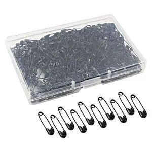 Black Safety Pins, 250Pcs, 0.75inch / 19mm | Mini Safety Pins Bulk, Small Safety Pins, Convenient Box, For Clothes Home Office Black Safety Pins, 250Pcs, 0.75inch / 19mm | Mini Safety Pins Bulk, Small Safety Pins, Convenient Box, For Clothes Home Office