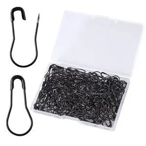 Black Bulb Pins 0.8" Safety Bulb Pin,Gourd Safety Pin Metal Calabash Clothing Tag Pins for Knitting and DIY Project Craft Project,Home Accessories 200pcs Black Bulb Pins 0.8" Safety Bulb Pin,Gourd Safety Pin Metal Calabash Clothing Tag Pins for Knitting and DIY Project Craft Project,Home Accessories 200pcs