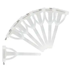 30 Pcs Boutonniere Pins, Clear Secure Grip Holder | Plastic Triangle T-Shape Safety Pins, for Corsage & Flower, Wedding, Bridegroom, Prom, Party Lapel Decoration 30 Pcs Boutonniere Pins, Clear Secure Grip Holder | Plastic Triangle T-Shape Safety Pins, for Corsage & Flower, Wedding, Bridegroom, Prom, Party Lapel Decoration