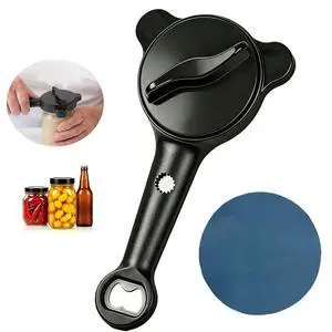 4-in-1 Adjustable Jar Opener, Ergonomic Kitchen Lid Opener for Seniors, Arthritis & Weak Hands, Multi-Function Bottle Opener for Beer Salad Dressing Jars 4-in-1 Adjustable Jar Opener, Ergonomic Kitchen Lid Opener for Seniors, Arthritis & Weak Hands, Multi-Function Bottle Opener for Beer Salad Dressing Jars