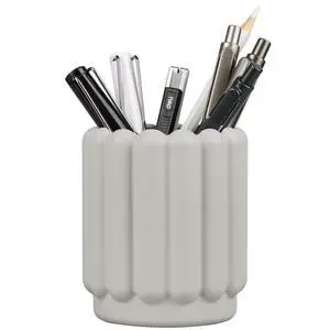 Silicone Pen Holder, Pencil Holder Cute Pens Cup for Desk for Kids Office Decor Desk Accessories Pen Pot Desk Organizer (Light Gray) Silicone Pen Holder, Pencil Holder Cute Pens Cup for Desk for Kids Office Decor Desk Accessories Pen Pot Desk Organizer (Light Gray)